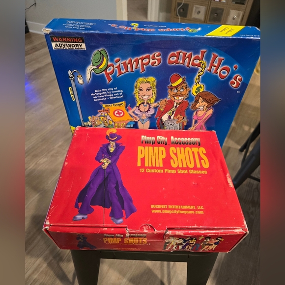 RARE! Pimps and Ho's Board Game Deluxe Edition ~ ADULT Content! - Picture 4 of 12